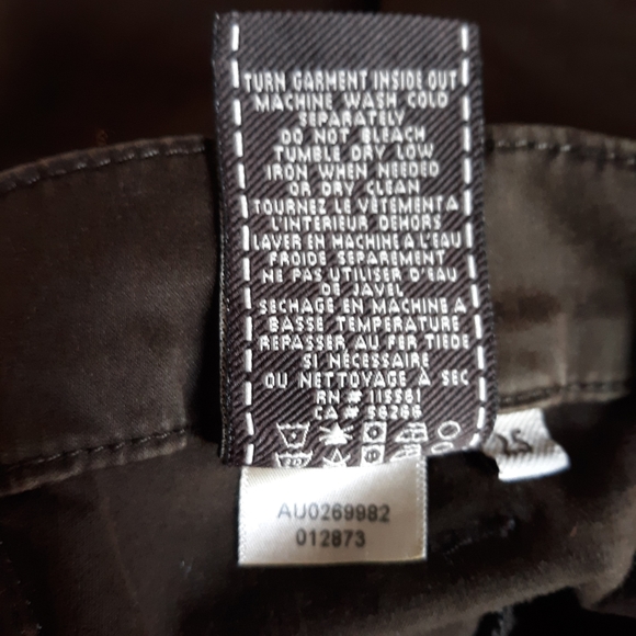 7 For All Mankind Wren Zipper Crop Pants Size 25 - Picture 13 of 14